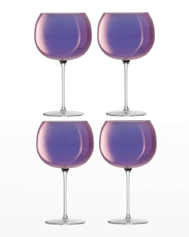 Aurora Balloon Glass, Set of 4